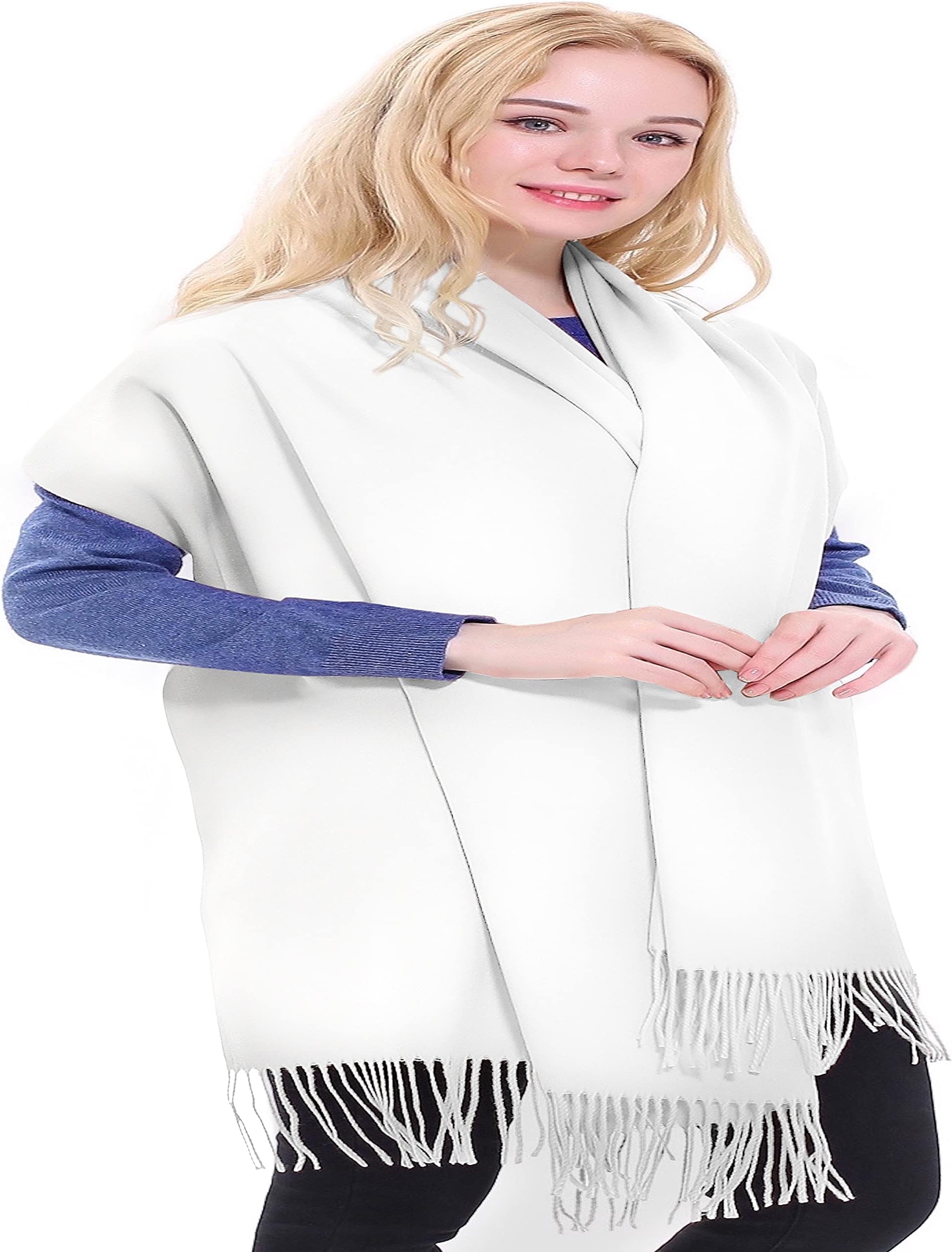 CJ ApparelCJ Apparel Thick Solid Color Design Cotton Blend Shawl Seconds Scarf Wrap Stole Throw Head Wrap Face Cover Pashmina NEW