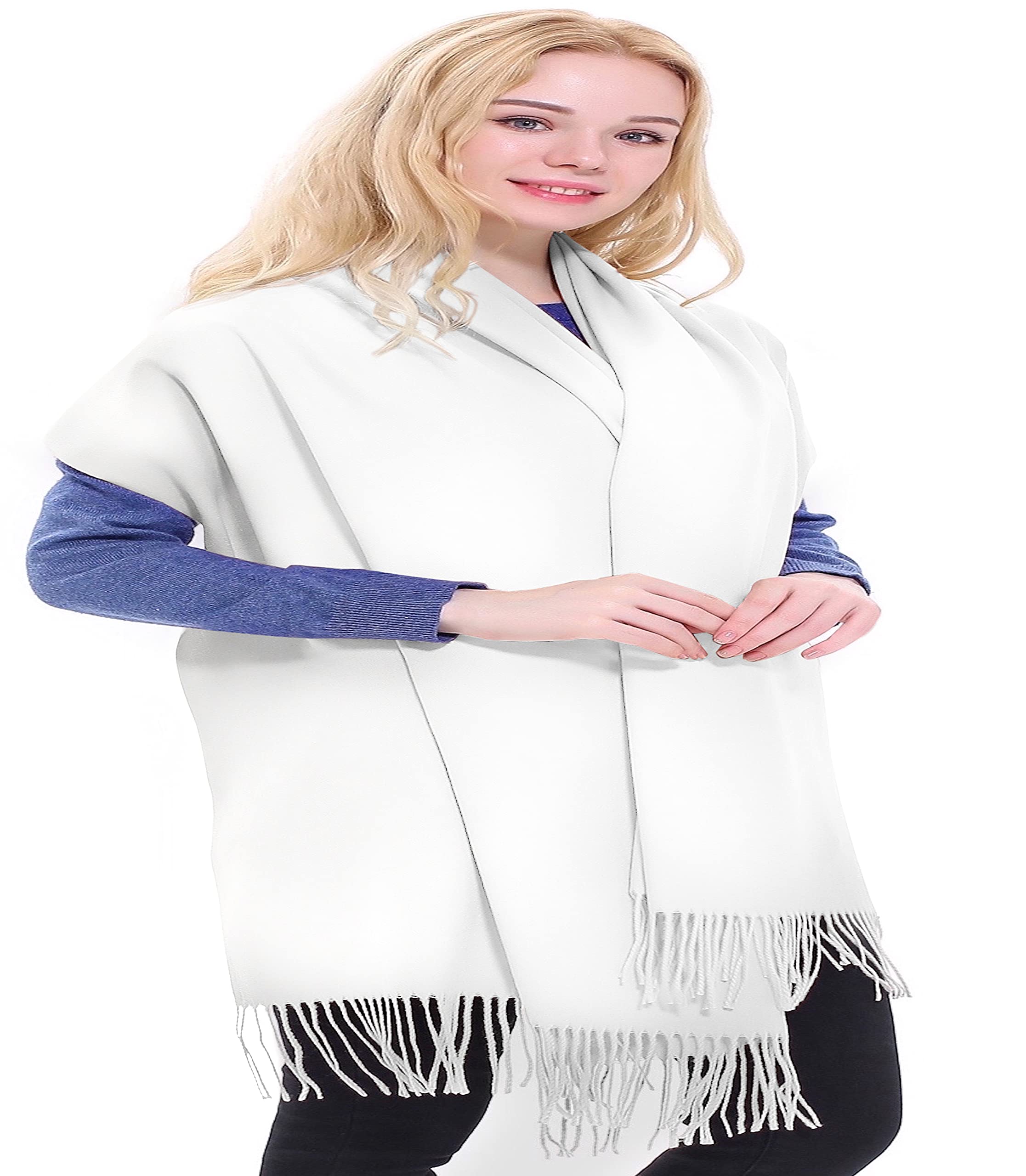 CJ ApparelCJ Apparel Thick Solid Color Design Cotton Blend Shawl Seconds Scarf Wrap Stole Throw Head Wrap Face Cover Pashmina NEW