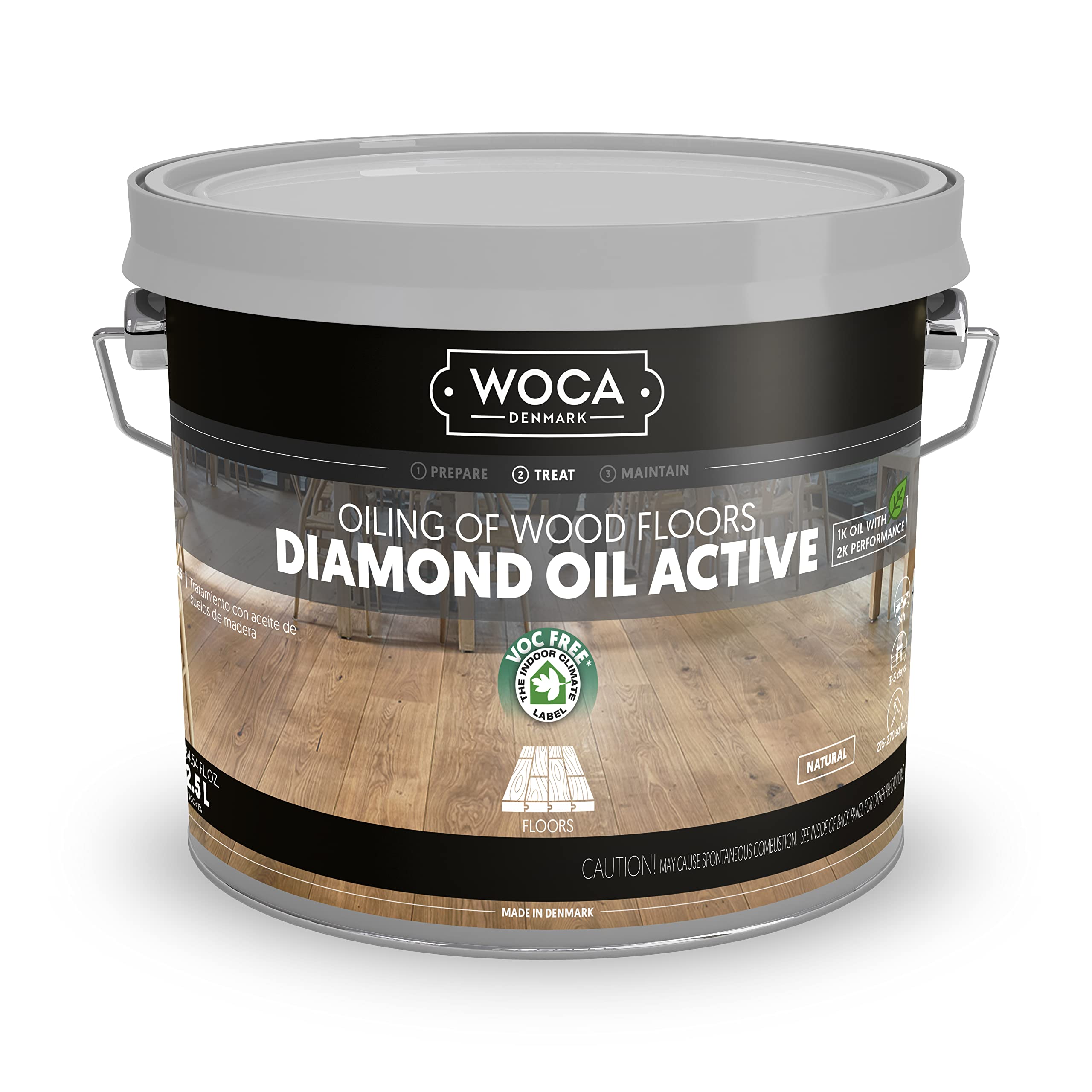 Woca Diamond Oil Active - 9 kleuren
