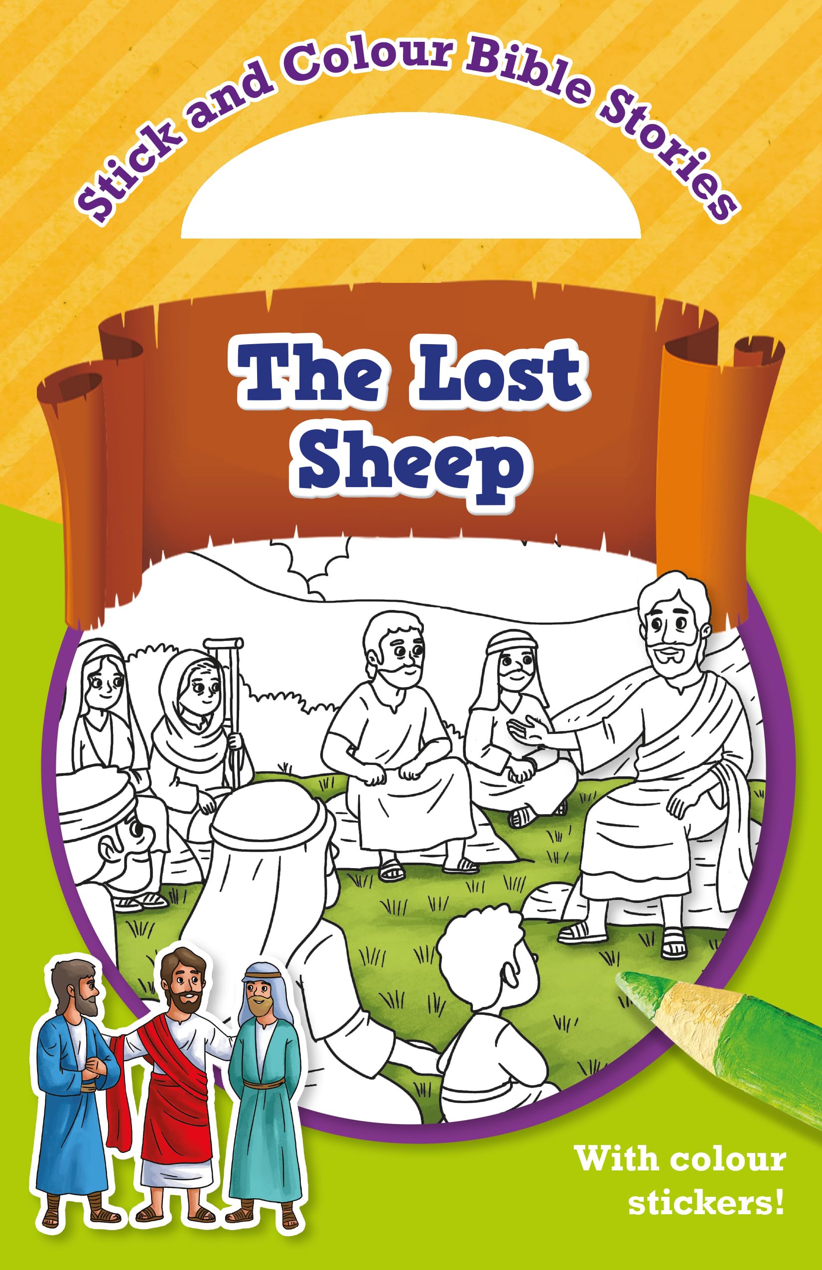 The Lost Sheep: With colour stickers!