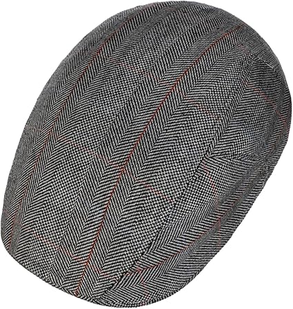 Stetson Donegal Ivy Flat Cap Herren Flat Cap aus Schurwolle Made in EU Winter Herbst/Winter dunkelgrün 59 cm