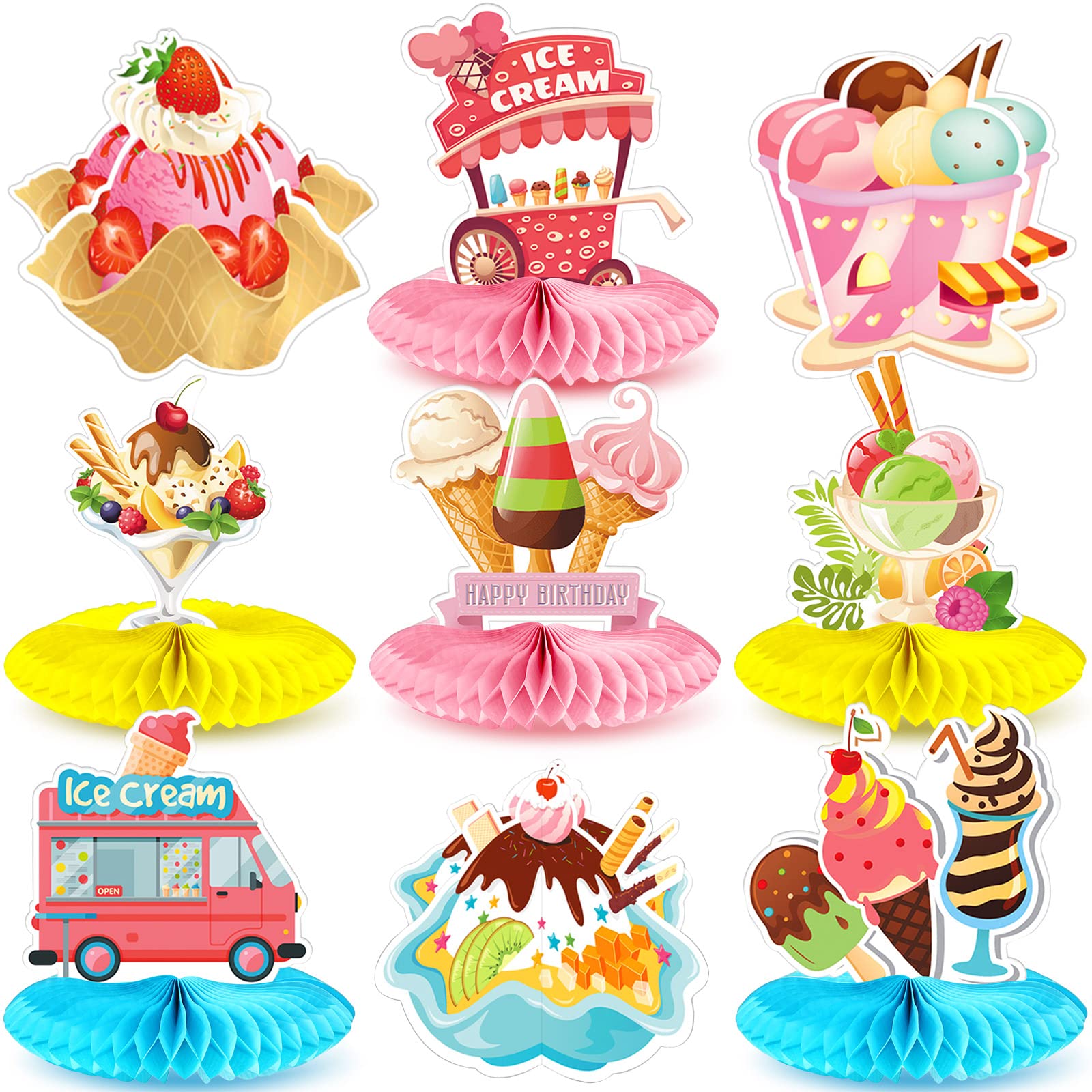 Ice Cream Centerpiece ubicaciondepersonas.cdmx.gob.mx