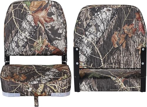 Miniatura 2 de 2 asientos Leader Accessories plegables, de respaldo bajo, para embarcación