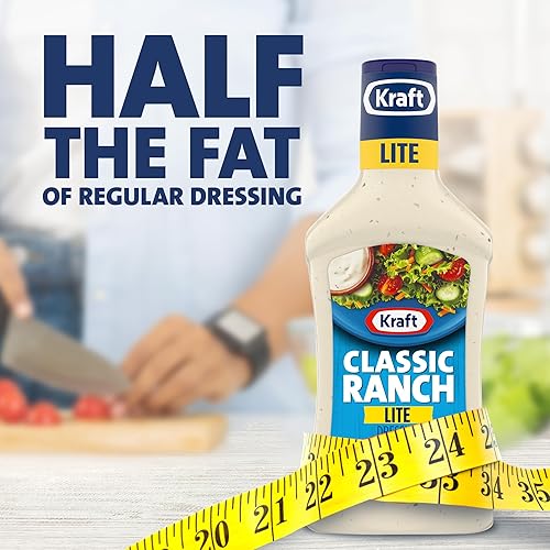 Miniatura 37 de Kraft Ranch - Aderezo para ensalada, 128 onzas líquidas (paquete de 1) - El embalaje puede variar