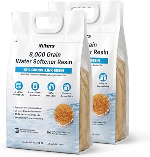 MED-FMR-025 Fine Mesh Resin Media for Water Softeners, 2 Pack