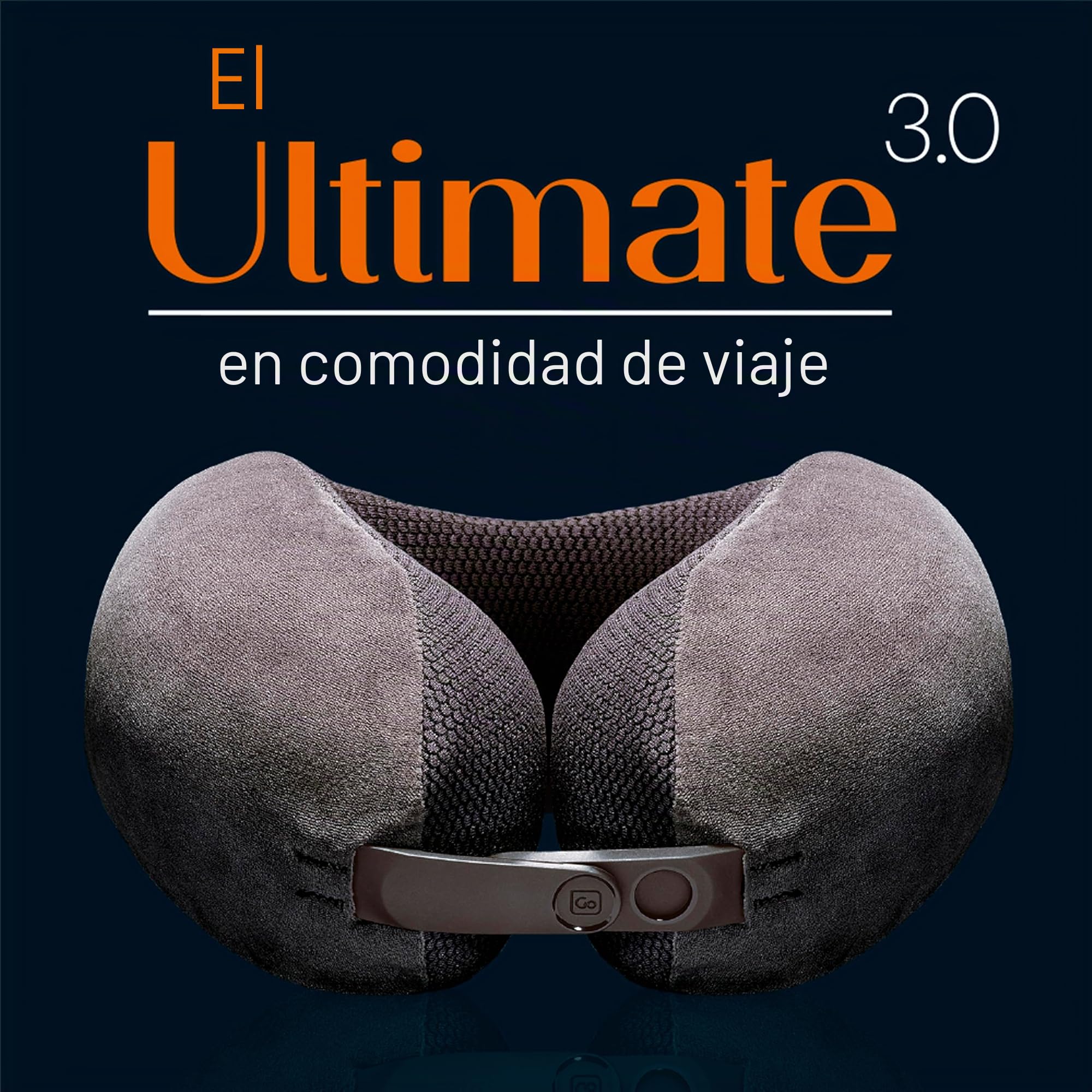 Go Travel Luxury Ultimate 3.0 Almohada de Viaje para el Cuello - (Ref 489.101)