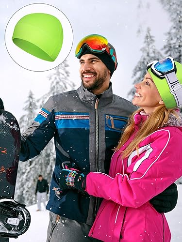 Miniatura 4 de 4 gorras de calavera para hombre, gorro de forro polar suave, grueso, resistente al viento, para exteriores, para mujer