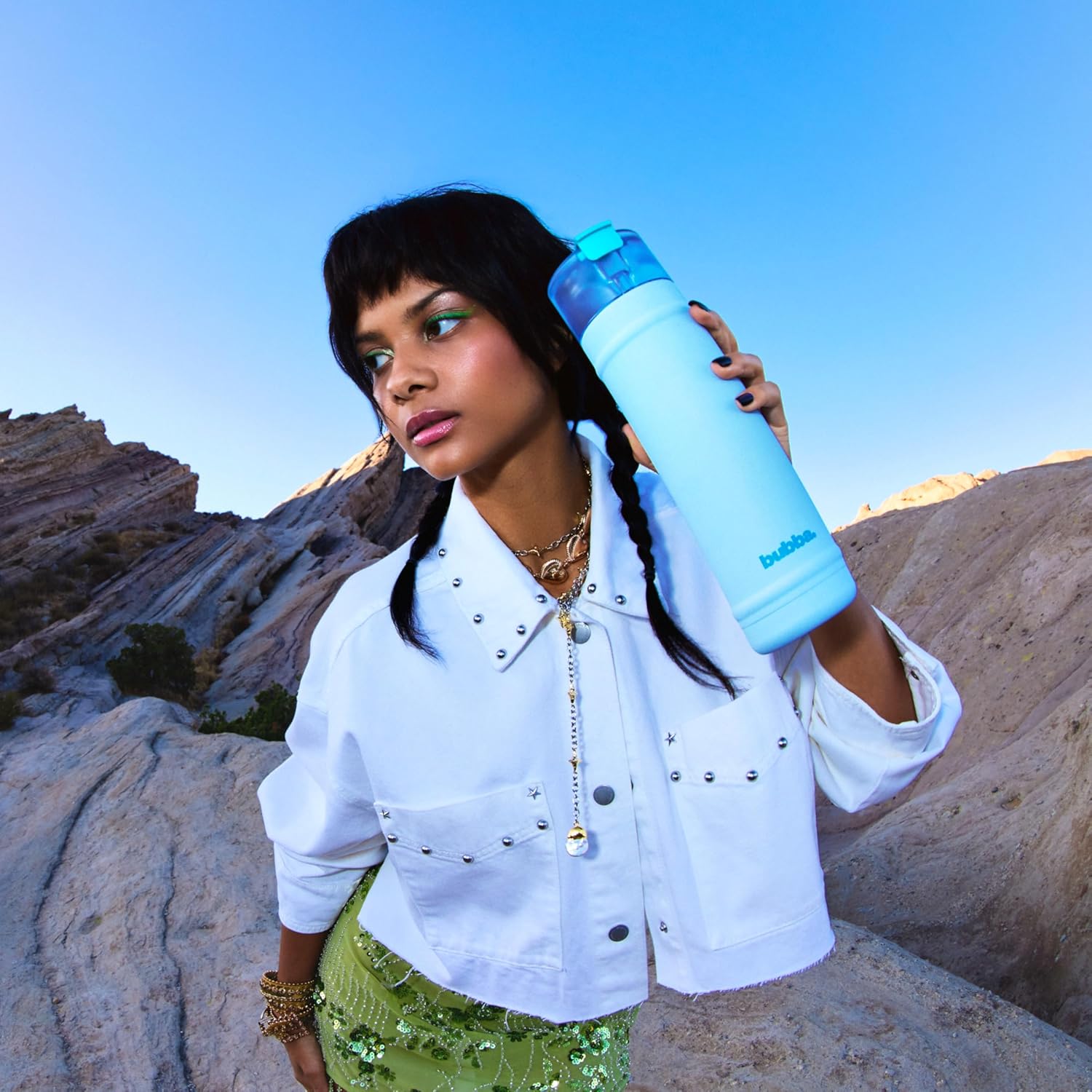 bubba 32 oz Dualsip Insulated Stainless Steel Water Bottle with Straw - Reusable, Leakproof, Lightweight, Dishwasher Safe, Lead-Free and BPA-Free, Fresh Kicks - Image 8