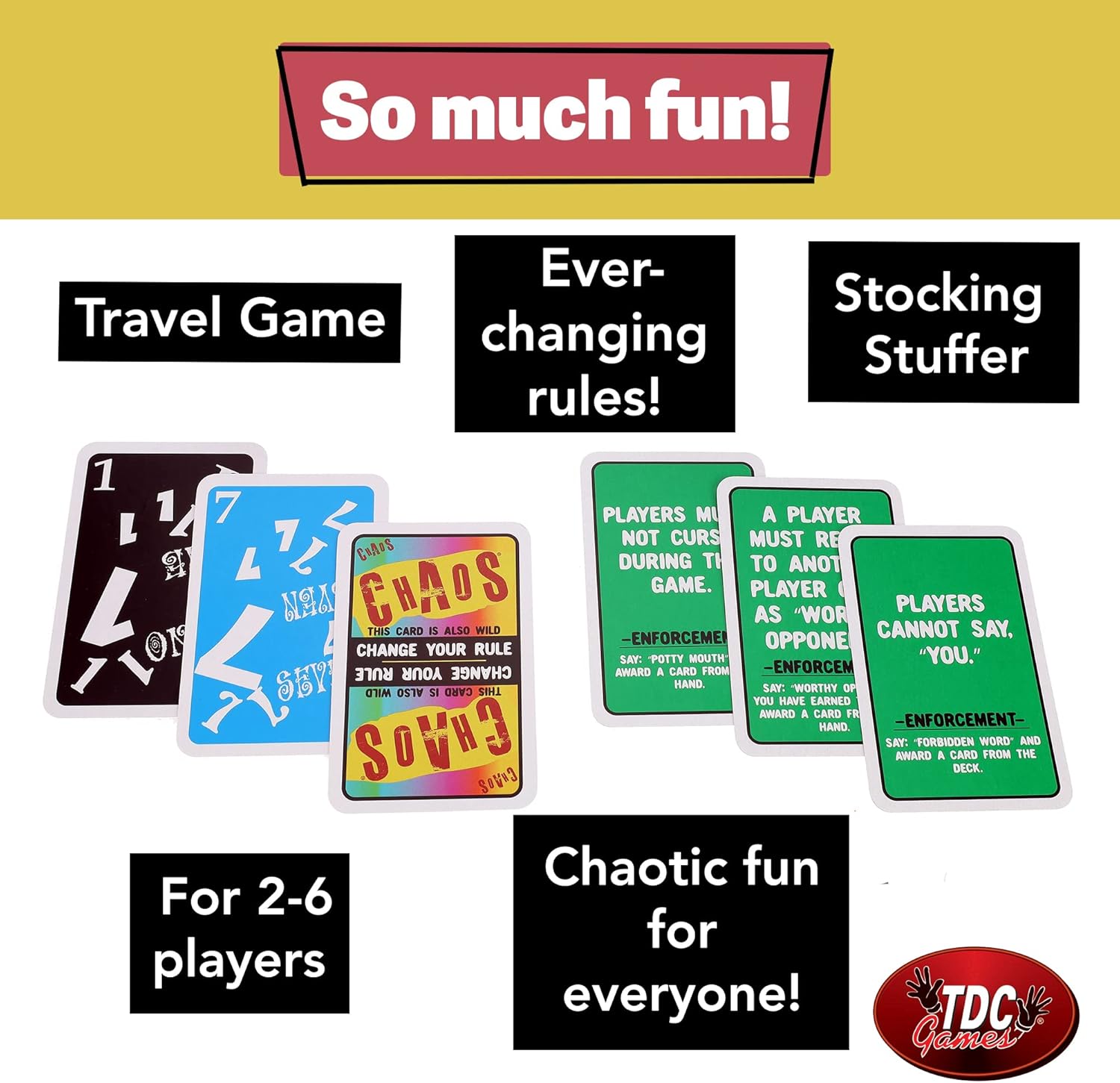 TDC Games Chaos Card Game