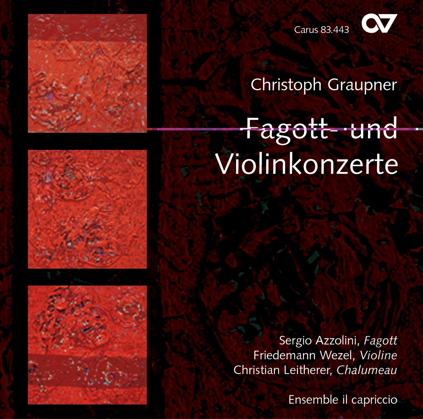 Christoph Graupner: Bassoon and Violin Concertos