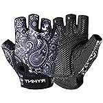ZEROFIRE Workout Gloves for Women Men - Weight Lifting Gloves with Full Palm Protection & Extra Grip for Women Gym, Weightlifting, Weight Lift, Rowing, Exercise, Sport, Cycling.Paisley-Large