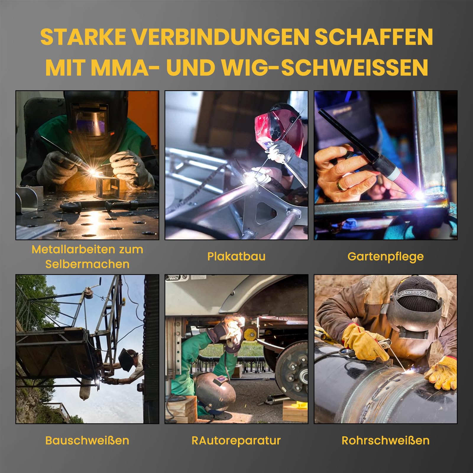 WIG Schweißgerät SSIMDER 140 A 2 in 1 Lift WIG/MMA Schweißgerät mit WP-17 WIG Schweißbrenner Elektroden Schweißgerät TIG-200 IGBT Inverter Schweißgerät Geeignet für Farm Repair Home DIY Autoreparatur