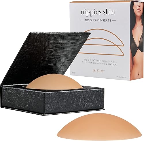 Miniatura 3 de Nippies - Fundas para pezones de sujetador sin adhesivo para mujeres Insertos reutilizables de silicona invisibles con caja para viajar