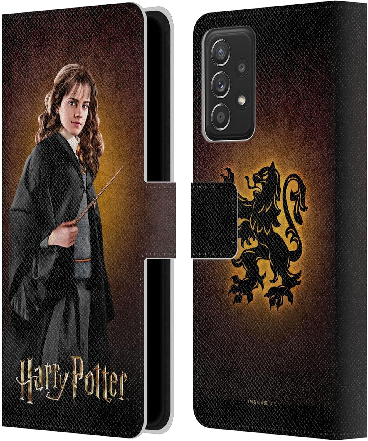 Head Case Designs Officially Licensed Harry Potter Hermione Granger Chamber of Secrets IV Leather Wallet Case Compatible with Samsung Galaxy A53 5G (2022)