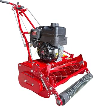 Genuine OEM Gas Powered 25 in. Grooved Roller, 7 Blade, 9.5 GT B&S Engine, McLane Reel Mower 25-9.50GT-7-GR
