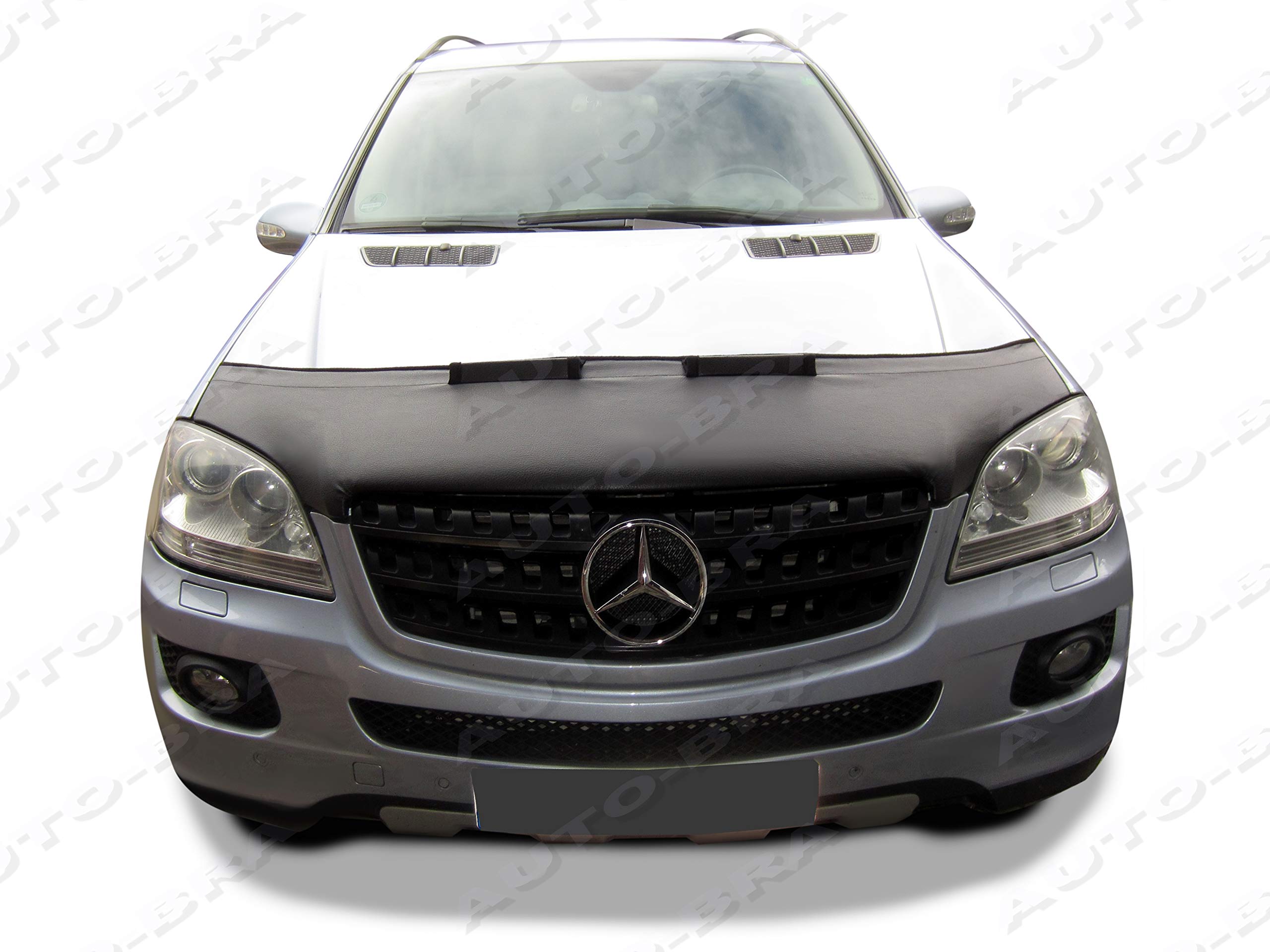 AB3-00137 Auto BRA kompatibel mit Mercedes Benz MB ML W164 2005-2011 Haubenbra Steinschlagschutz Tuning Bonnet Bra