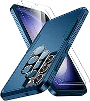 Vista 46 de SPIDERCASE Funda solo para Samsung Galaxy S23, a prueba de golpes, solo para Samsung Galaxy S23, morado oscuro