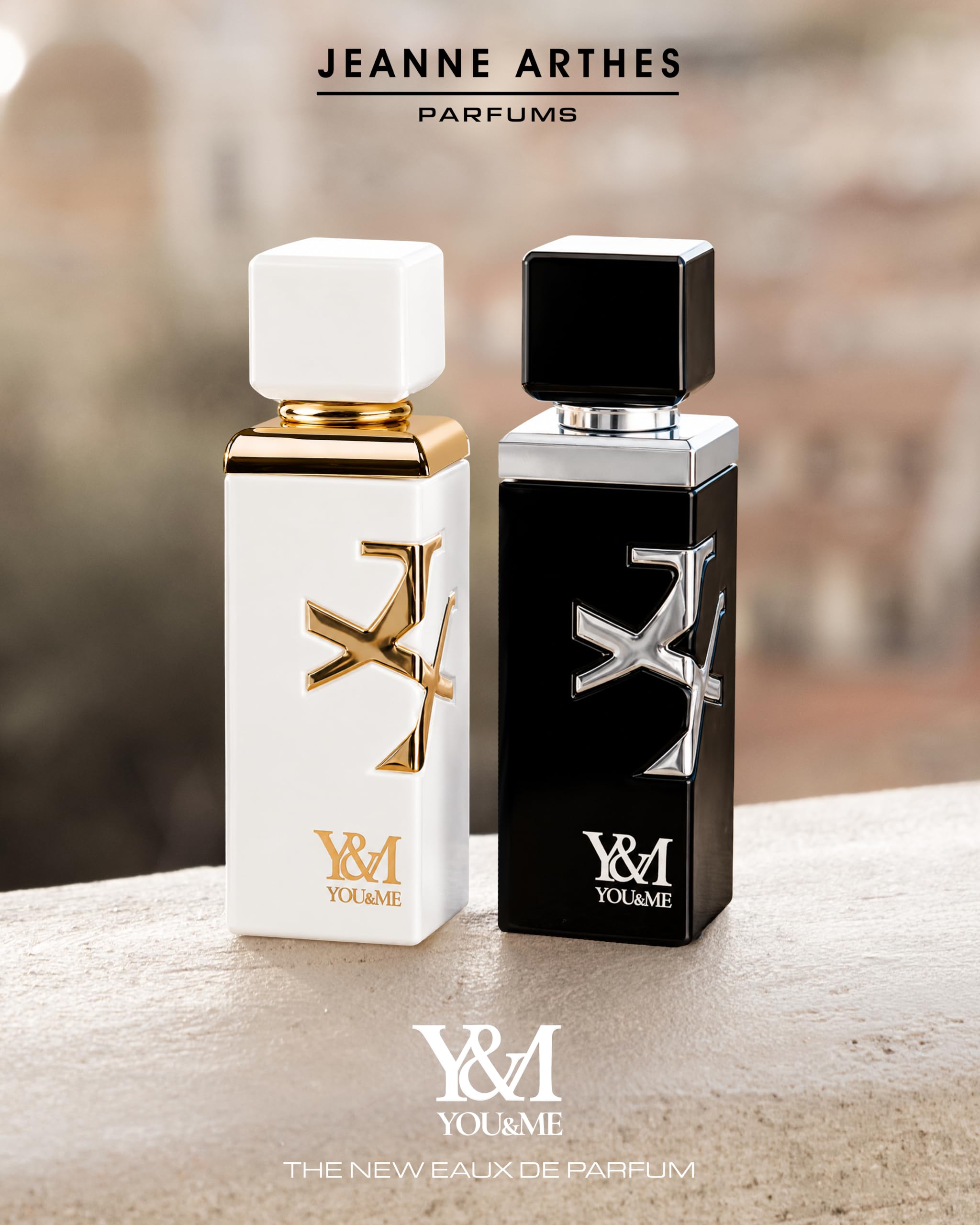 JEANNE ARTHES - Eau de Parfum Homme - You & Me for Him - Legnoso - Made in France à Grasse - Flacone spray 100 ml