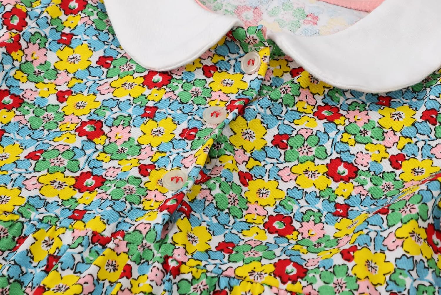 HILEELANG Toddler Girl Dress Long Sleeve Winter Christmas Clothes Cotton Casual Playwear Basic Tunic Outfit Dresses - Image 5