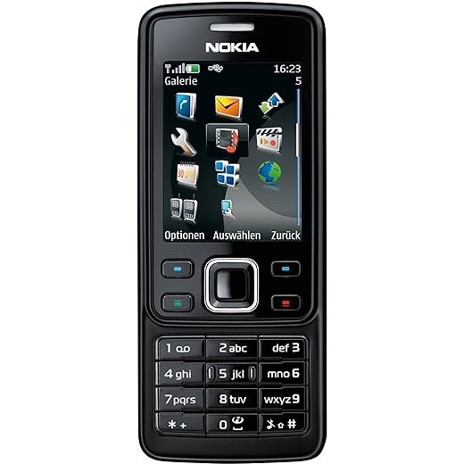 Nokia 6300 Sim Free Mobile Phone - Black