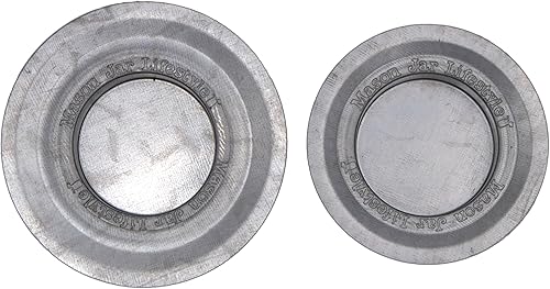 Miniatura 4 de Mason Jar Lifestyle - Portavelas con tapa de metal (6 unidades, boca regular)