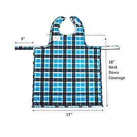 BIB-ON, Full-Coverage Bib and Apron Combination for Infant, Baby, Toddler Ages 0-4. (Dinosaurs)