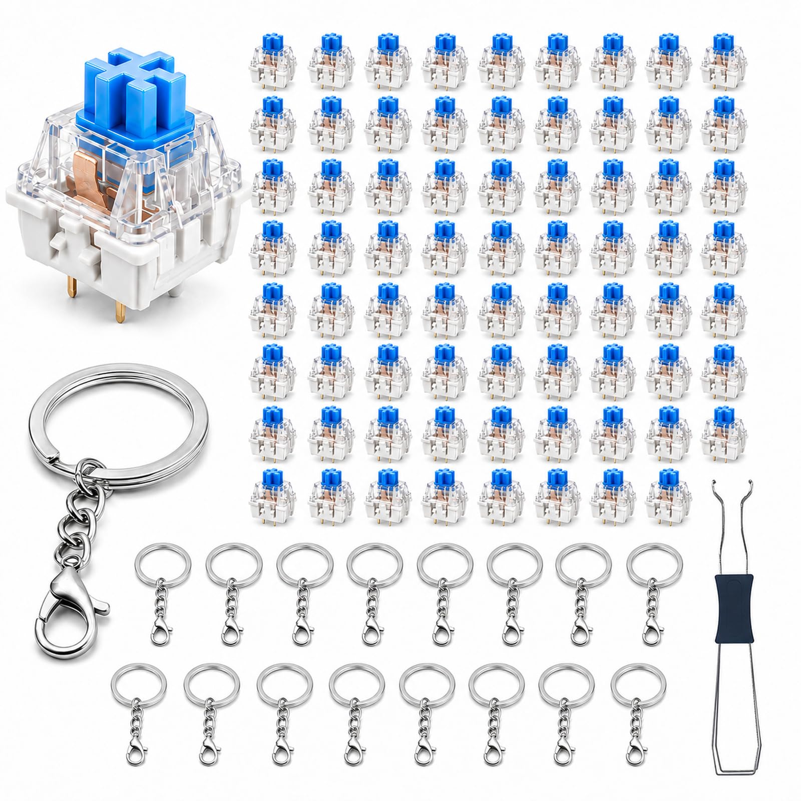 3D Printer Clickers - 60 Pack MX Style Switches -1