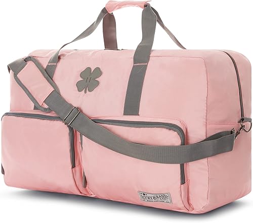 Lucky - Bolsas de lona de viaje, bolsa de gimnasio, bolsa de viaje y bolsa de lona grande para hombres, bolsas plegables de fin de semana para