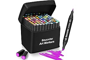Soucolor 101 Dual Tip Permanent Alcohol Markers