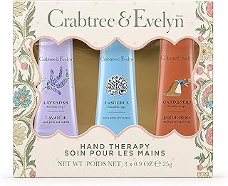 Crabtree & Evelyn 3 x 0.9oz Hand Therapy - Lavender, La Source & Gardeners | Lavender, La Source, Gardeners