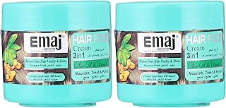 كريم للشعر من ايماج بزيت الزيتون والفيتامينات (عبوة من قطعتين)