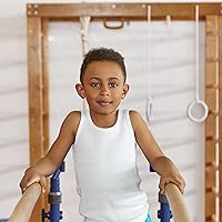 Vista 3 de Andrew Scott Basics - Camiseta deportiva sin mangas para niño, camisetas sin mangas de algodón para niños, varios paquetes