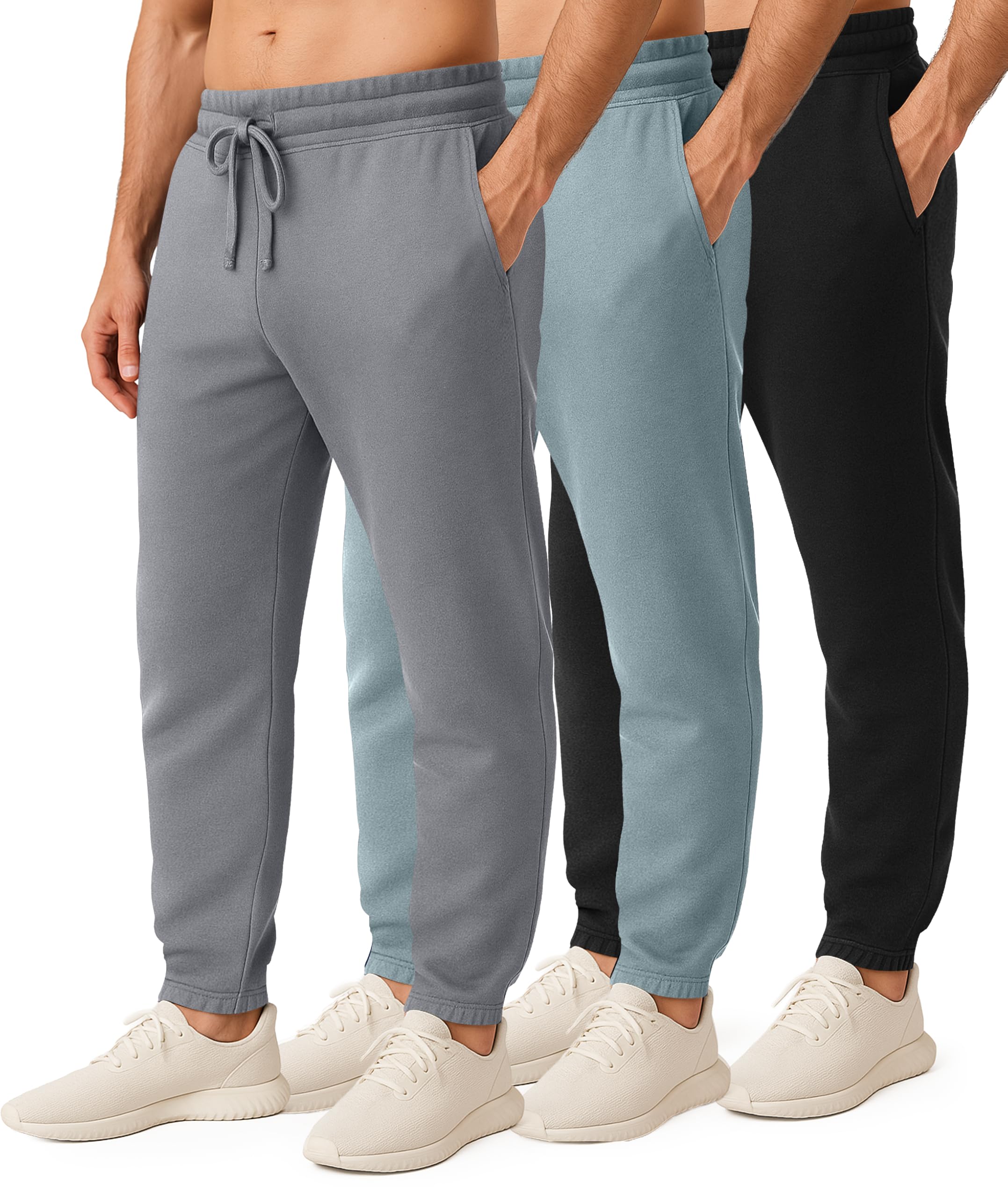 Real Essentials Men's Joggers Alt