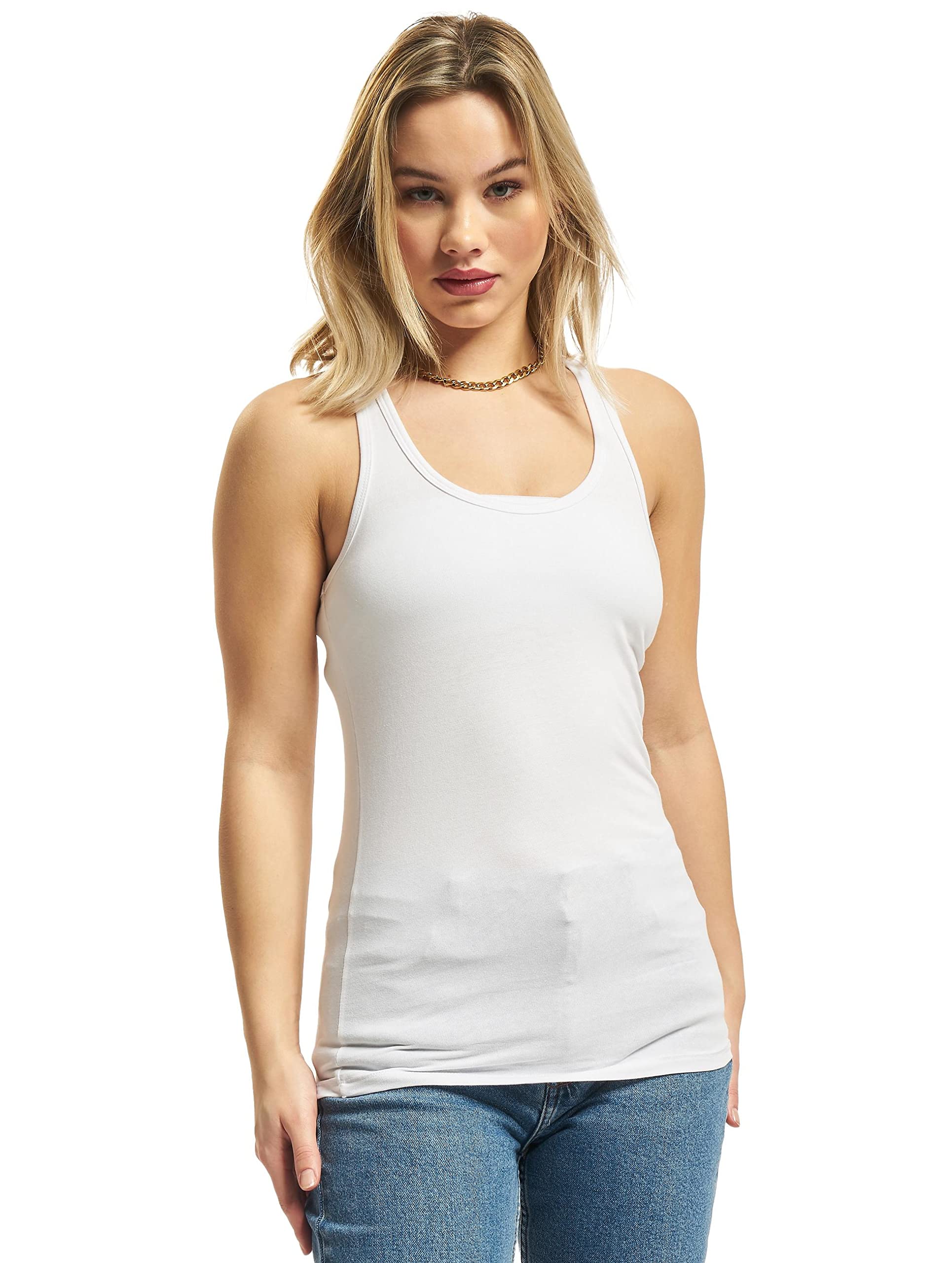 Urban Classics Ladies Jersey Tanktop Camiseta para Mujer