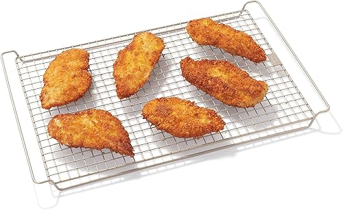 Vista 14 de OXO Good Grips - Rejilla de enfriamiento y rejilla para hornear antiadherentes
