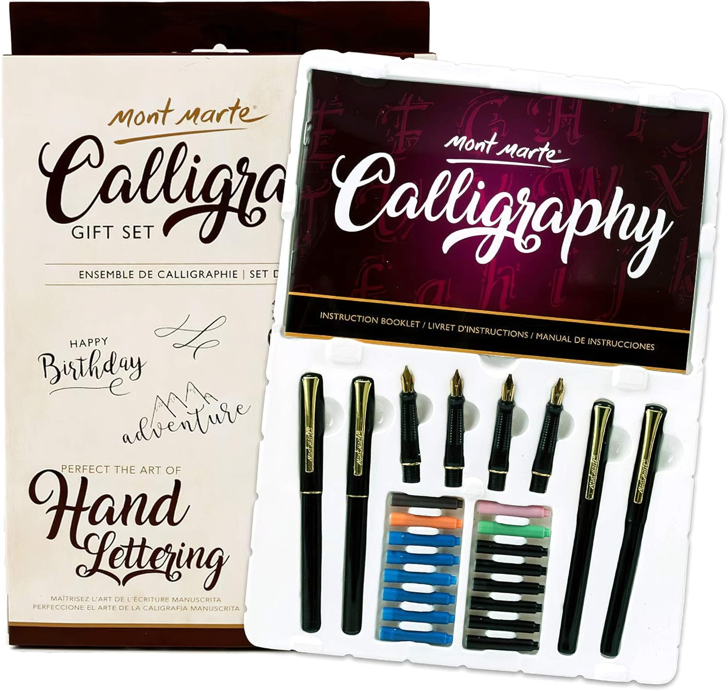 MONT MARTE Calligraphy Pen Set 26 pieces Perfect for beginners
