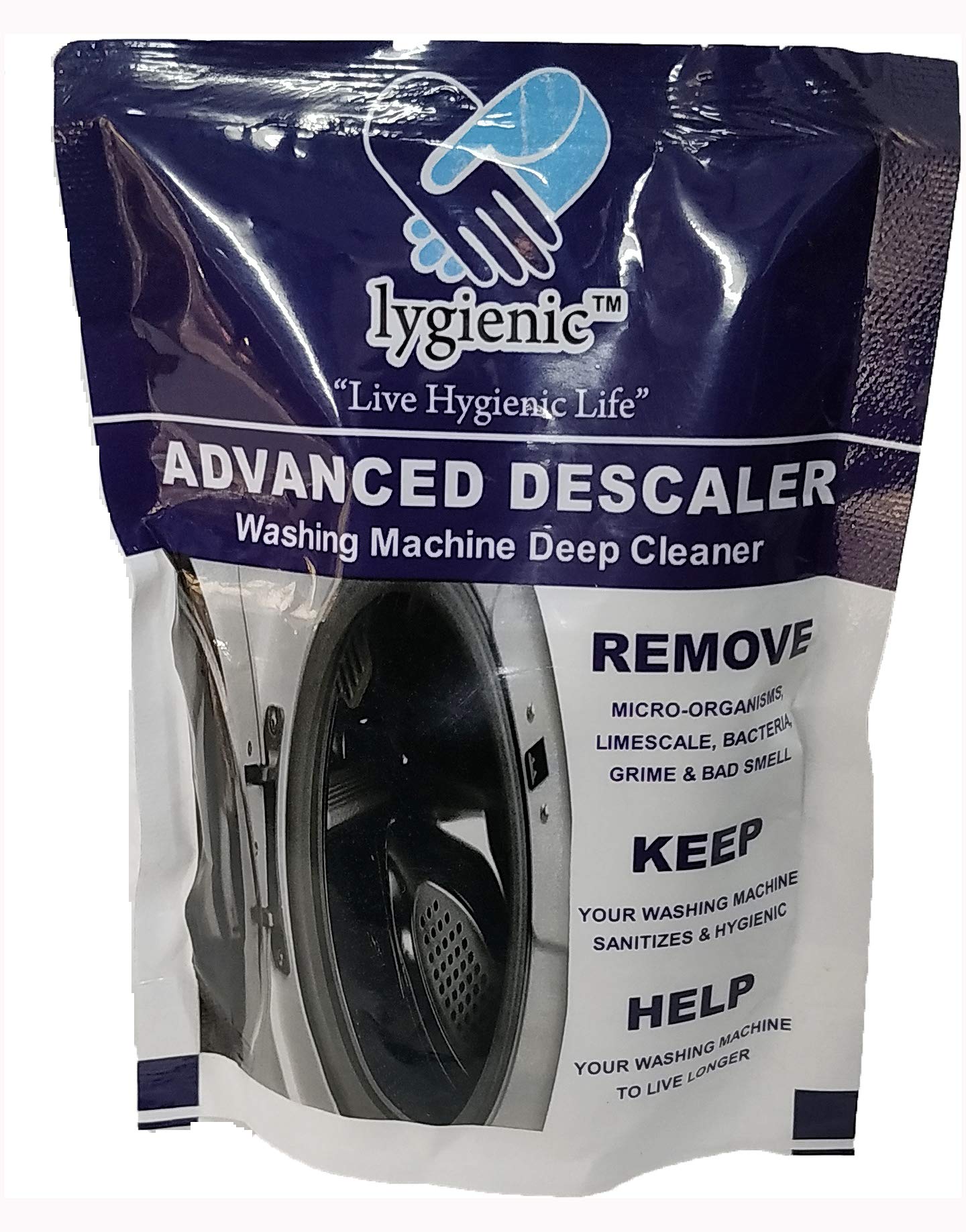 Lygienic Advanced Descaler (Set of 5) Washing Machine Deep Cleaner Powder by eGalaxy Traders (B07VF1XCVD) Amazon Price History, Amazon Price Tracker