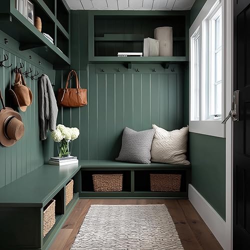 Miniatura 12 de EVOLVE Pintura e imprimación: Respetuoso con el medio ambiente, bajo brillo con cobertura de una capa para superficies interiores y exteriores Verde