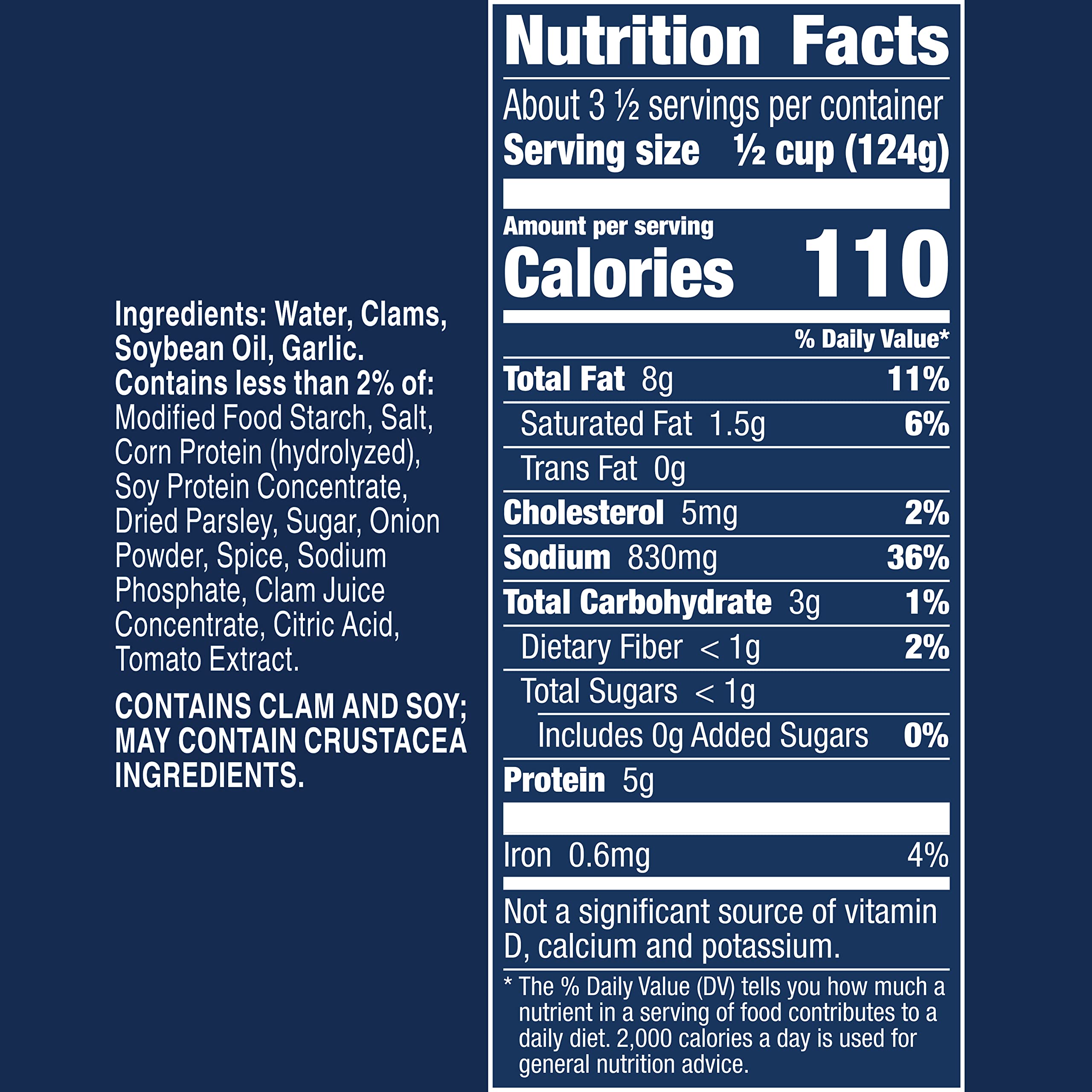 Progresso White Clam Sauce With Garlic & Herb, 15 oz. (Pack of 6)