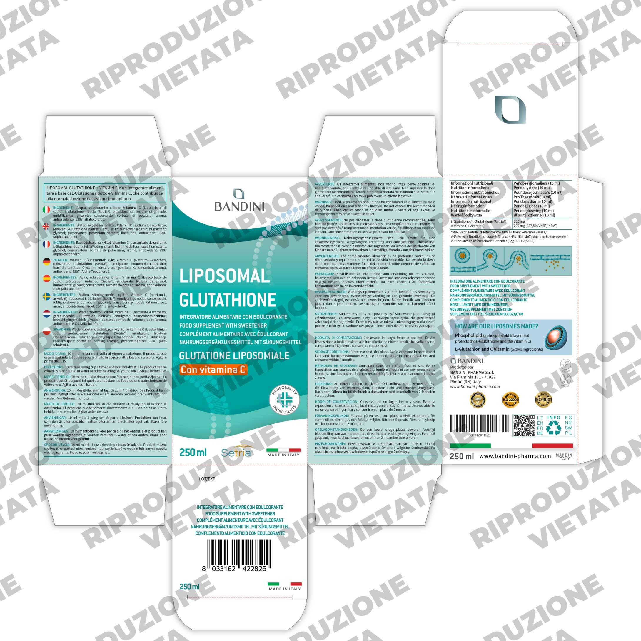 glutathione reduced in italy Liposomal Setria Cited in 8 publications Intracellular Pro'oxidant Activity of Melatonin