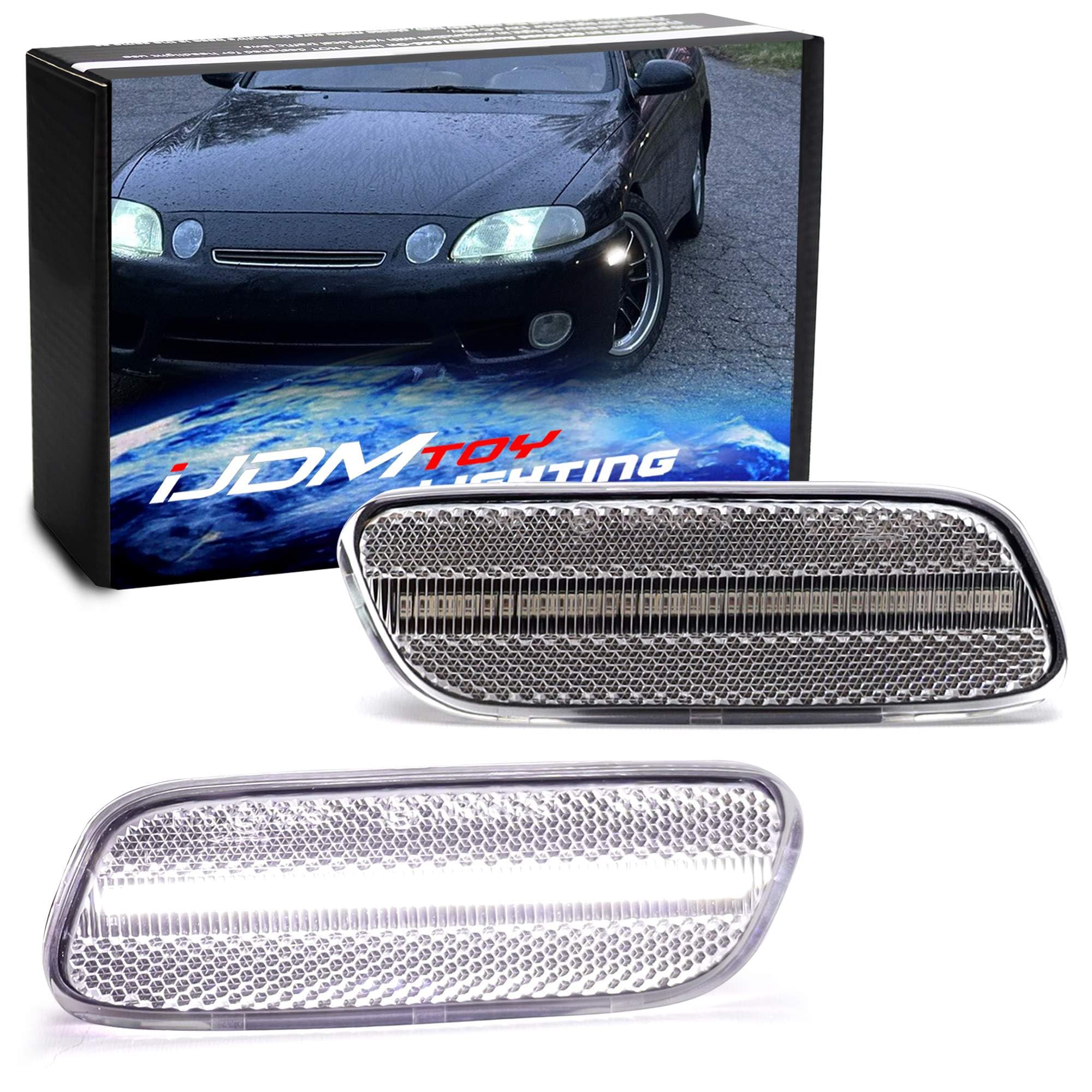Amazon.com: iJDMTOY LED Front Side Marker Lights For Lexus 1992