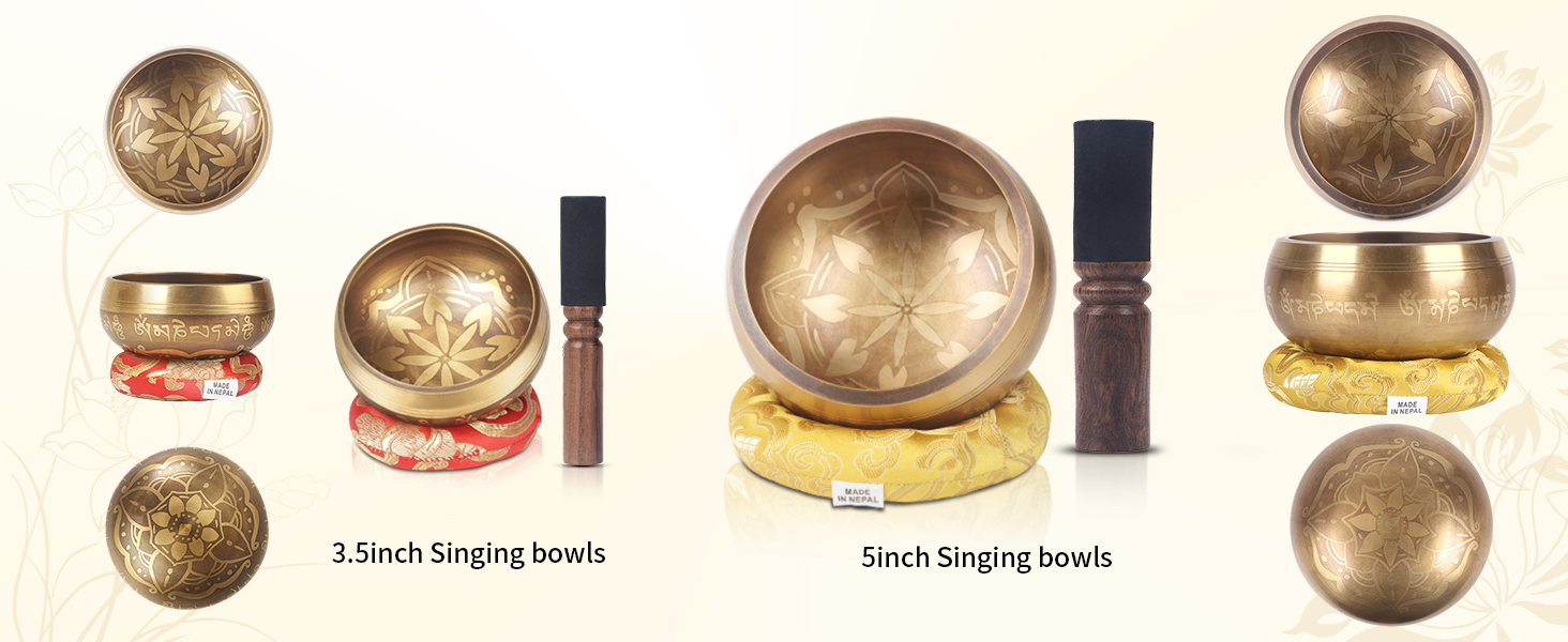 Watch Tibetan Singing Bowl Set Meditation Sound Bowl on Amazon Live