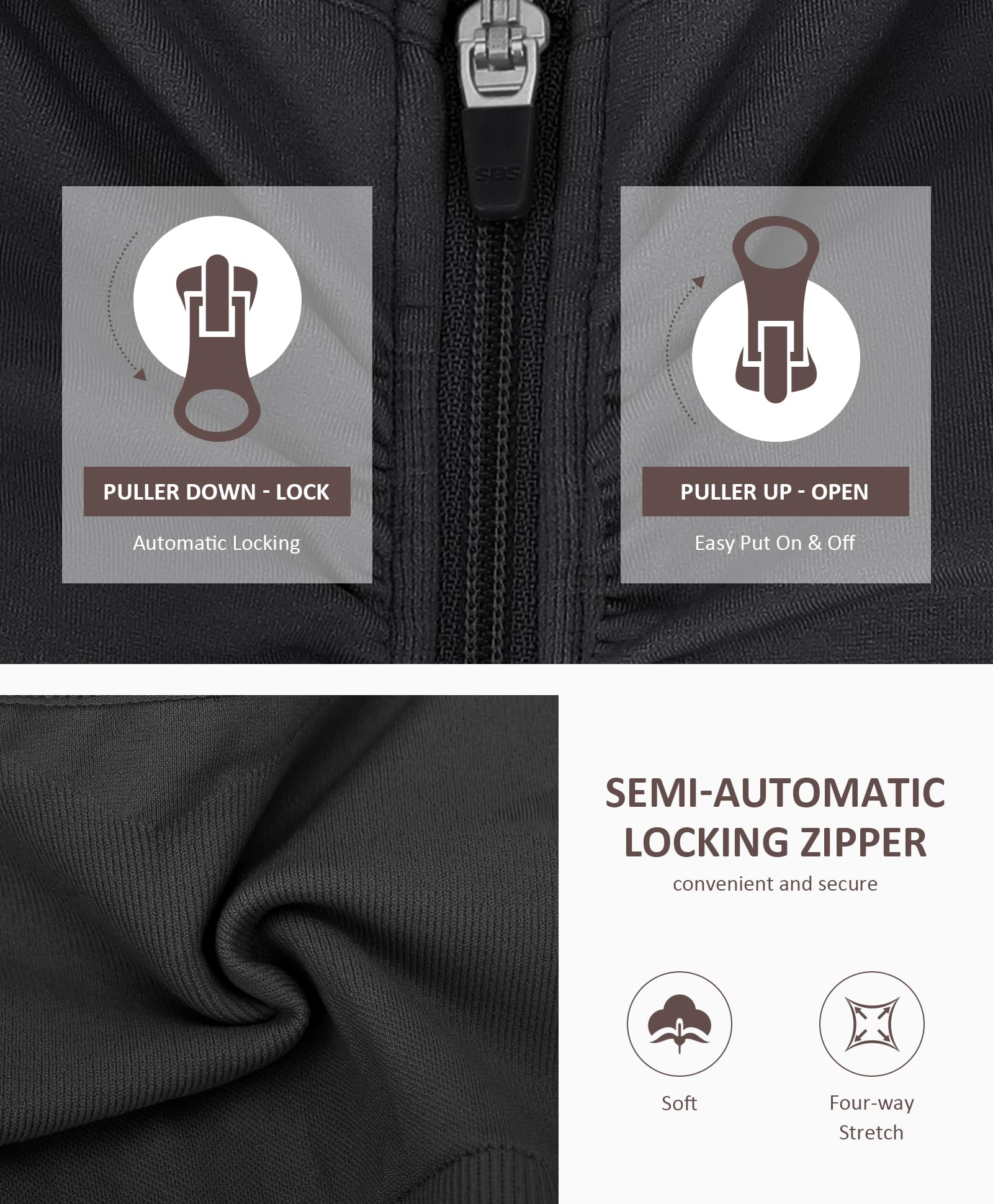 FeelinGirl Soutien-gorge à fermeture éclair sur le devant pour femme, sans armatures, soutien-gorge de compression post-chirurgie avec larges bretelles réglables