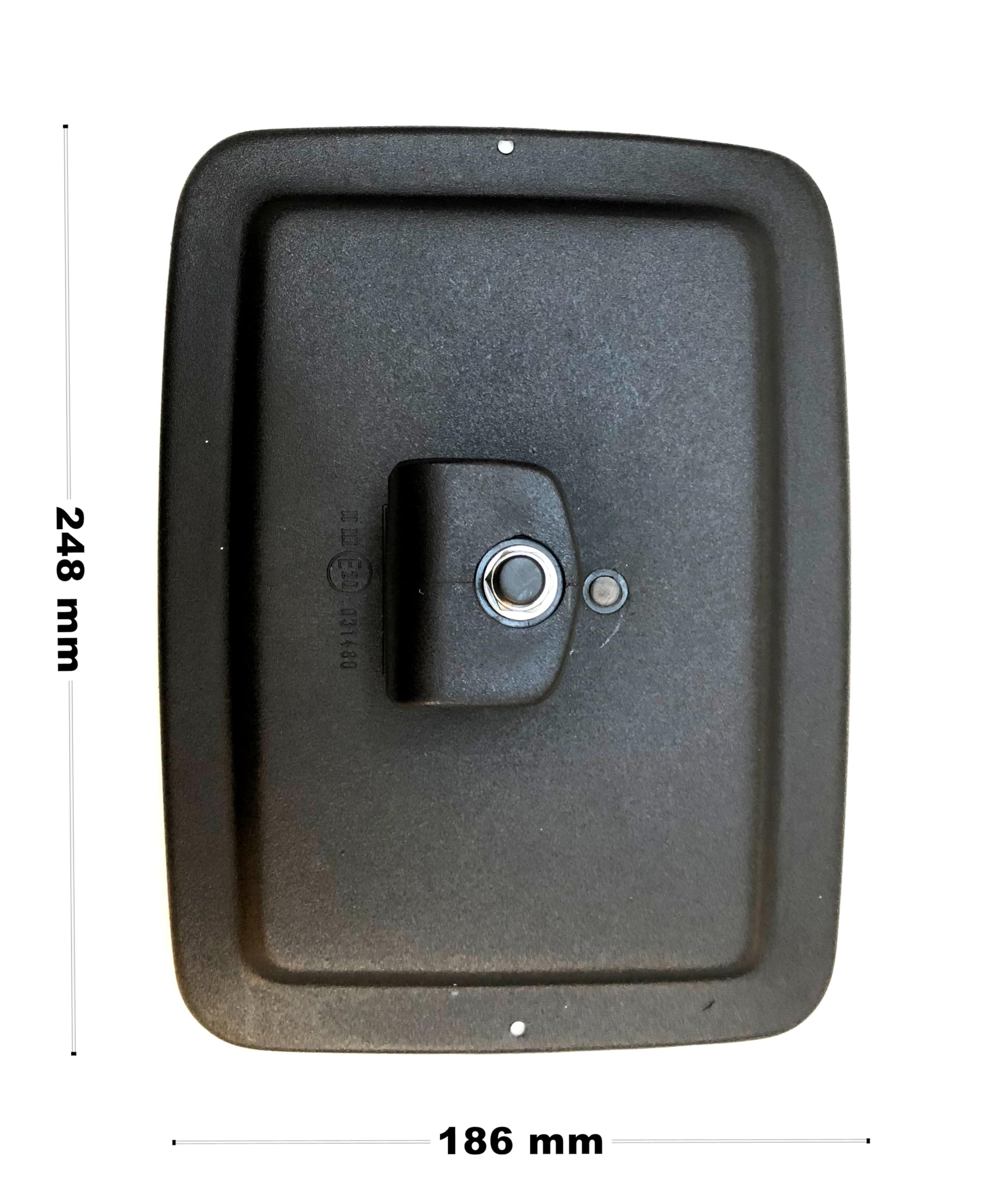 MelTruck® 2 specchietti retrovisori esterni, 375 x 185 mm, E20, ø14-20