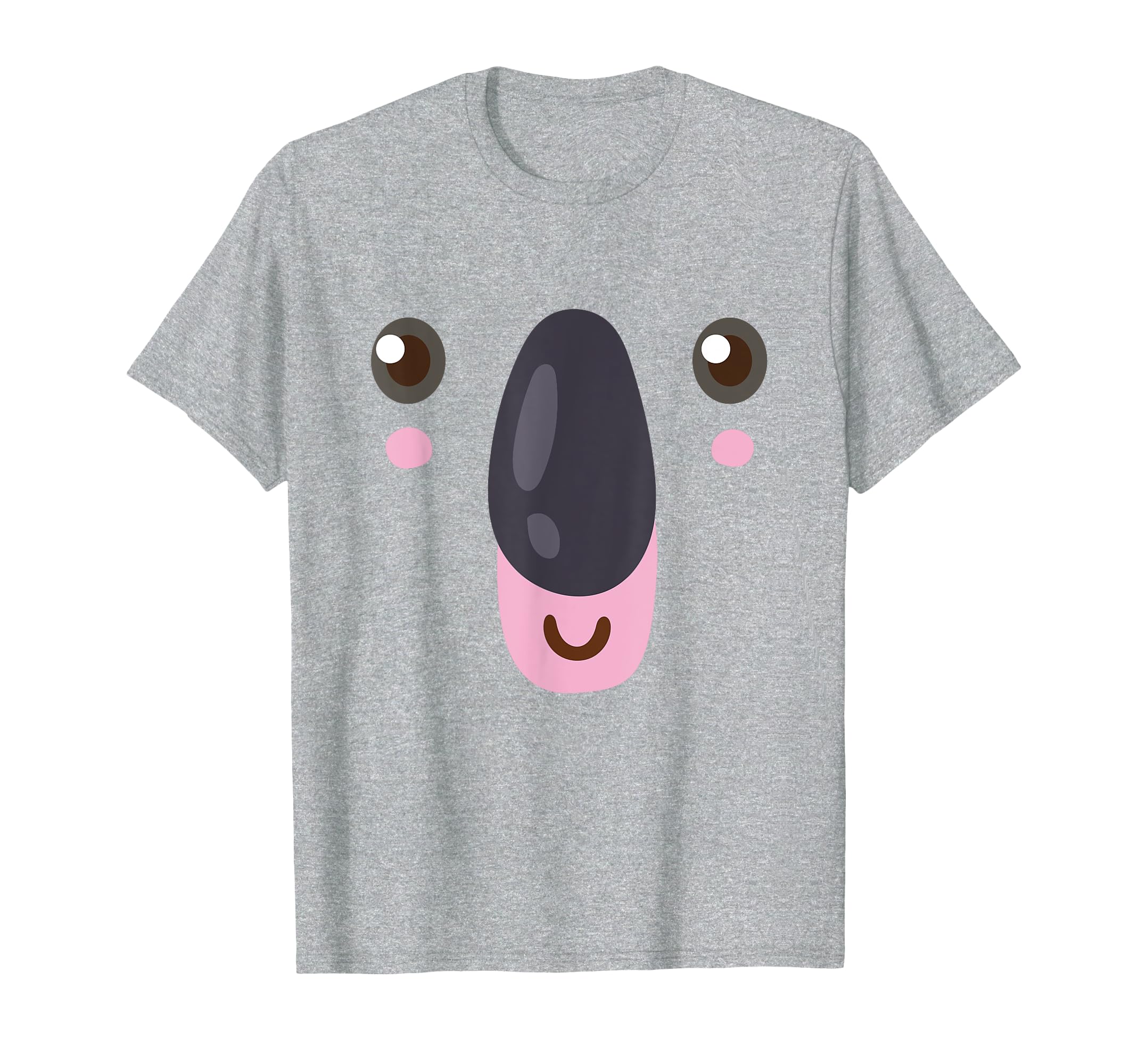 Amazon | ハロウィンコアラ顔コスチューム Tシャツ | Tシャツ