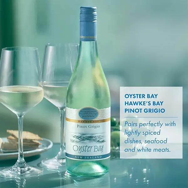 Oyster Bay Pinot Grigio, 750mL 5