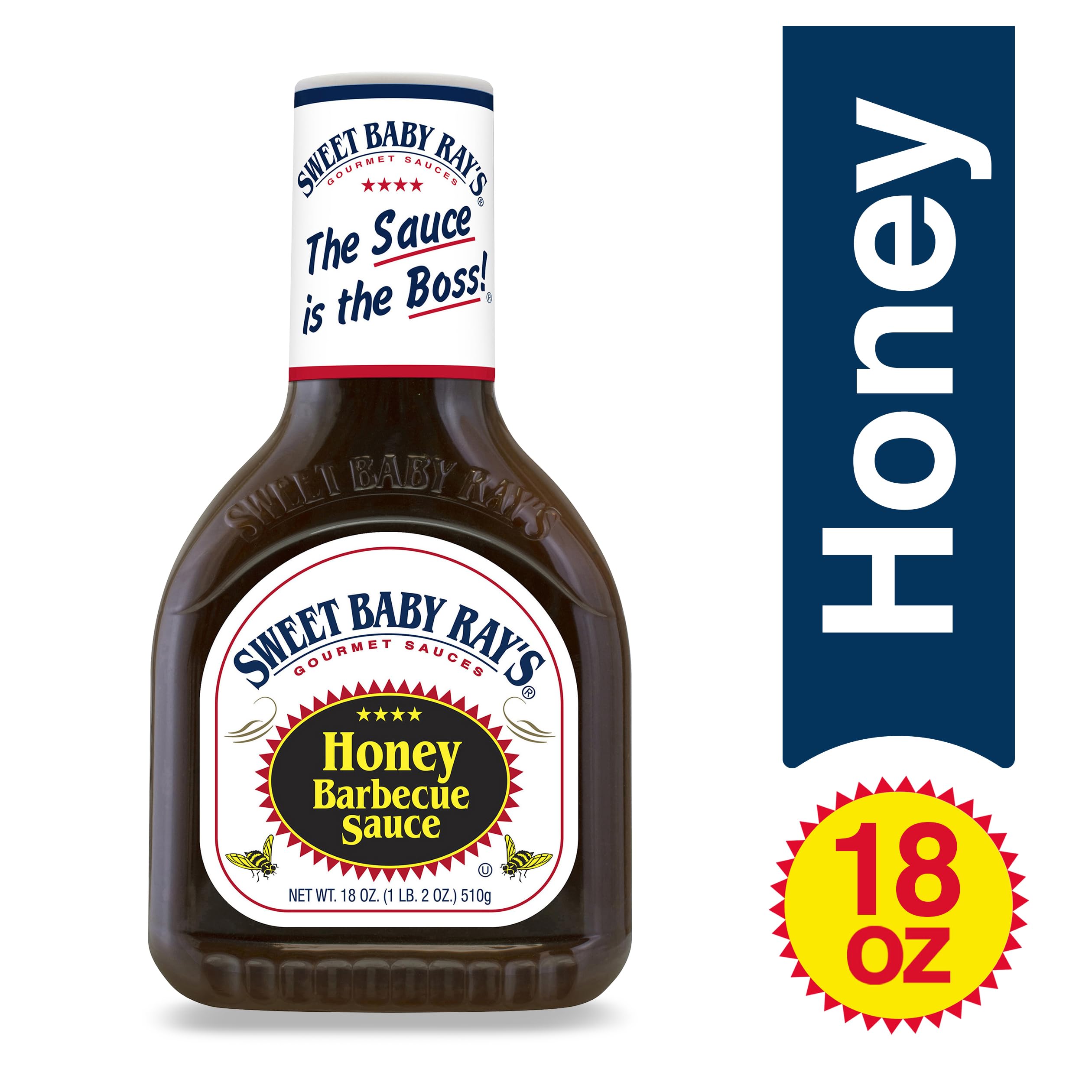Sweet Baby Ray's BBQ Sauce 18 oz Pack of 3 Honey