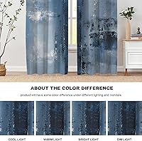 Vista 881 de Cenefas de cocina modernas con patrón de cobre marrón dorado para ventanas, cenefas opacas abstractas de marcas de arañazos y cortinas opacas