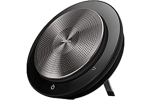 Jabra Speak 750 UC Wireless Bluetooth Speaker with Link 370 USB Adapter