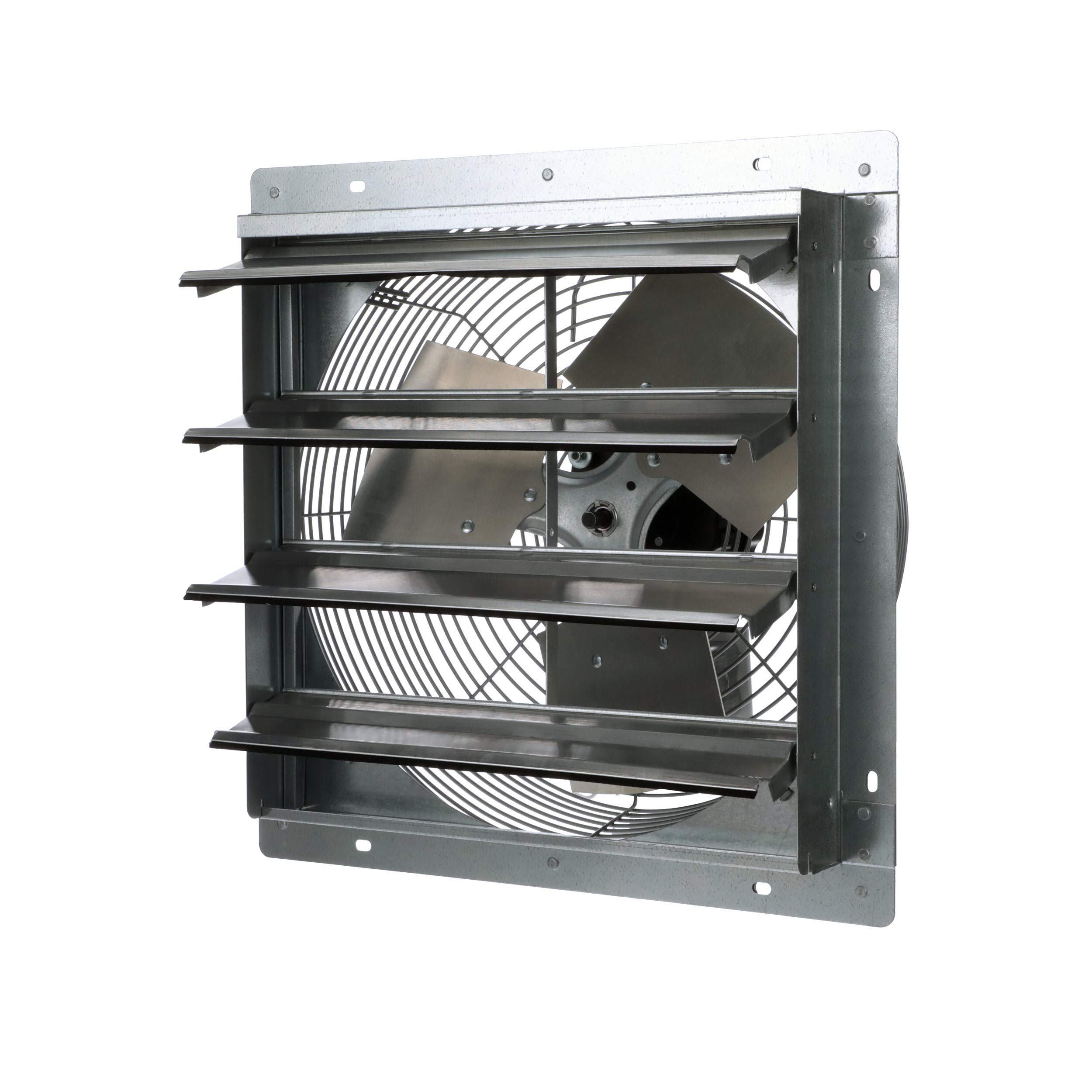 Corporation CE16-DS Direct Drive Exhaust Fan - Shutter Mounted, Single Phase, 16" Diameter, 120 Volt, Air Cleaning Equipment. Genuine Ventilation Equipment